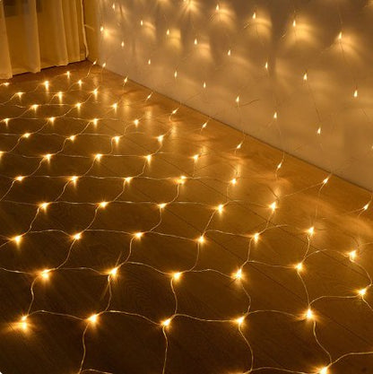 Net Mesh Solar Fairy Lights - Net String Lights Solar Powered