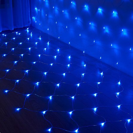 Net Mesh Solar Fairy Lights - Net String Lights Solar Powered