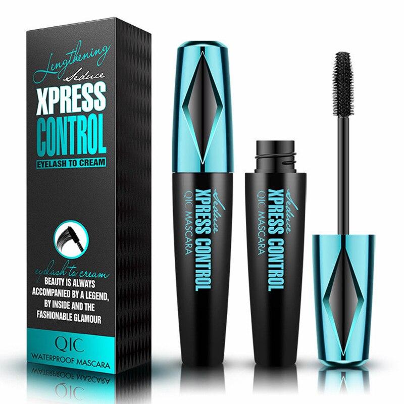 Lush Lashes Mascara - 4D Waterproof Silk Fiber Thick Lengthening Mascara