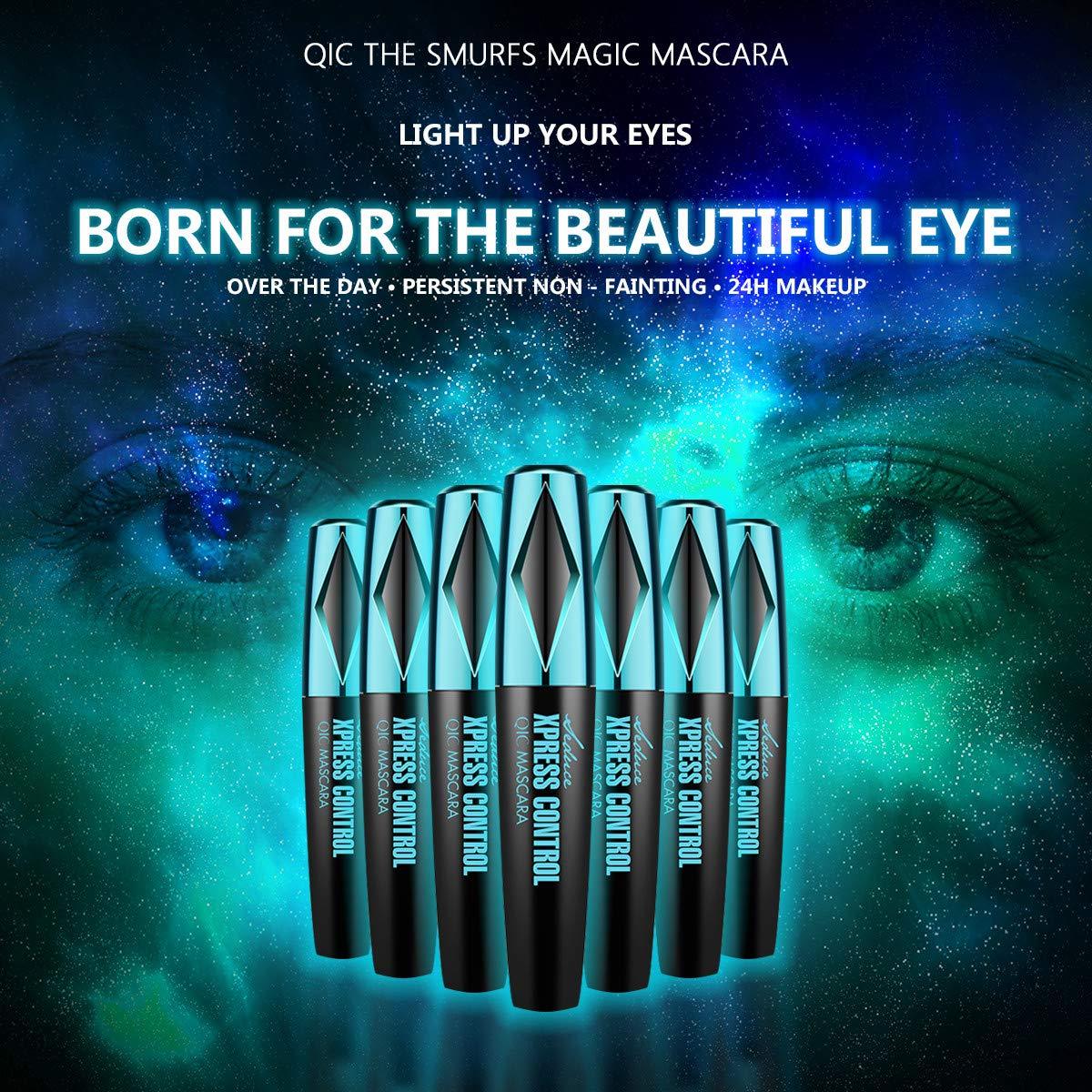 Lush Lashes Mascara - 4D Waterproof Silk Fiber Thick Lengthening Mascara
