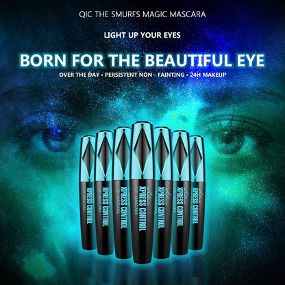 Lush Lashes Mascara - 4D Waterproof Silk Fiber Thick Lengthening Mascara
