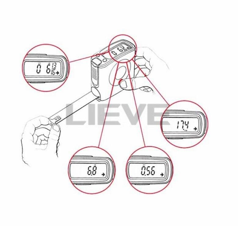 eTape Portable Digital Measure