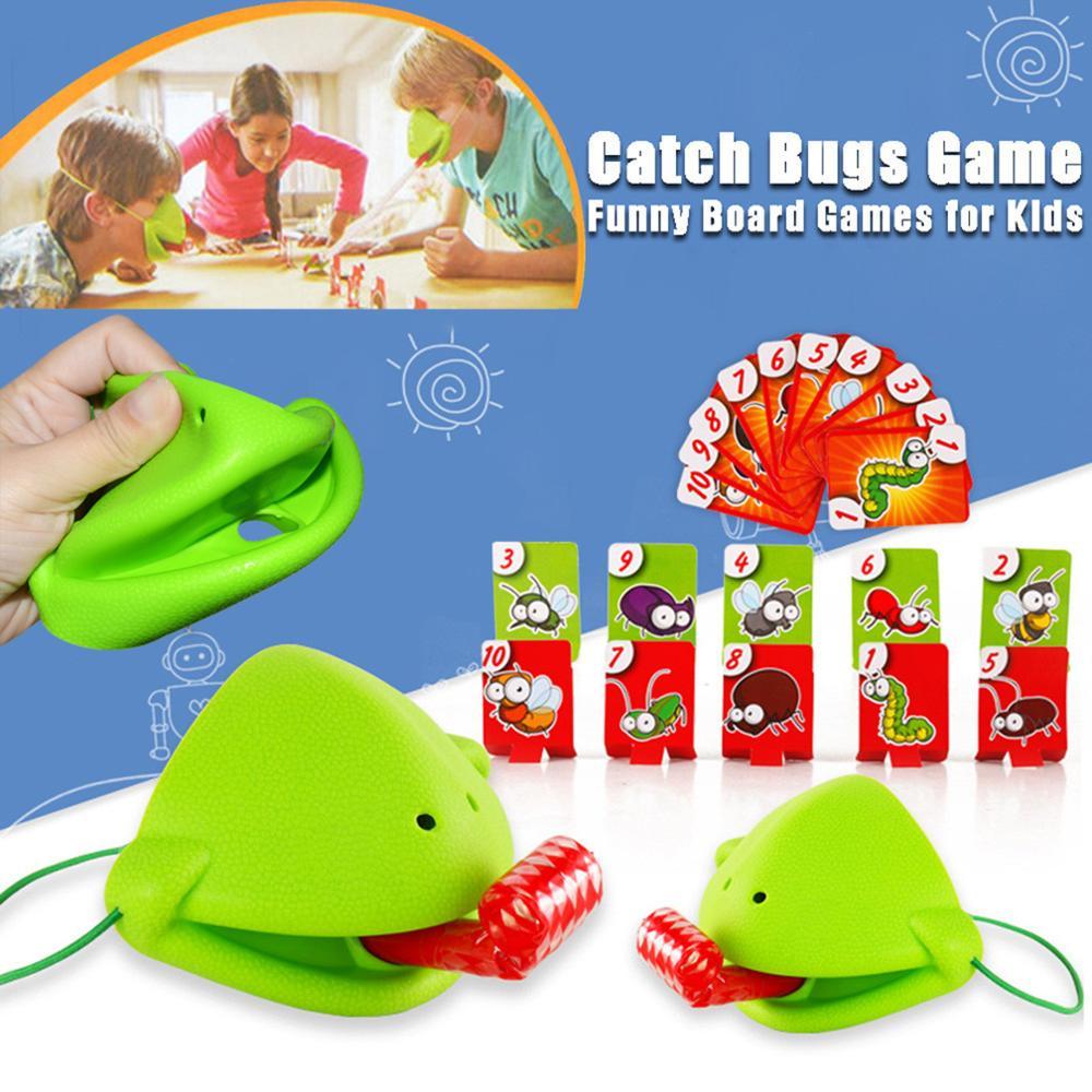 Frog Tic-Tac Tongue - Catch Bugs Game