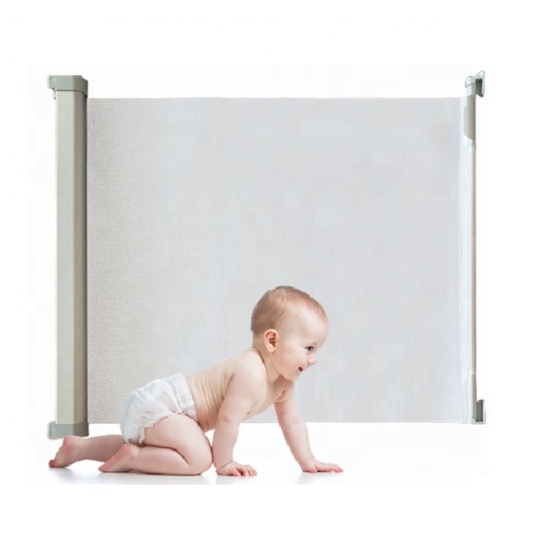 Retractable Baby Safety Gate - Protection Fence & Pet Barrier