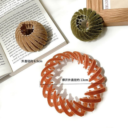 Women's Bird Nest Magic Hair Clip, Expandable, Retractable, Hair Claw Ponytail Holder