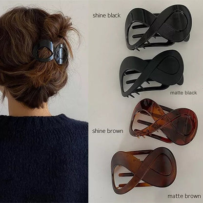 Women's Bird Nest Magic Hair Clip, Expandable, Retractable, Hair Claw Ponytail Holder