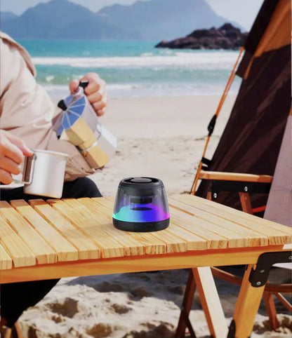 Magnetic Bluetooth Speaker & Phone Holder – Portable 2-in-1 Grip with 360° Smart Sound