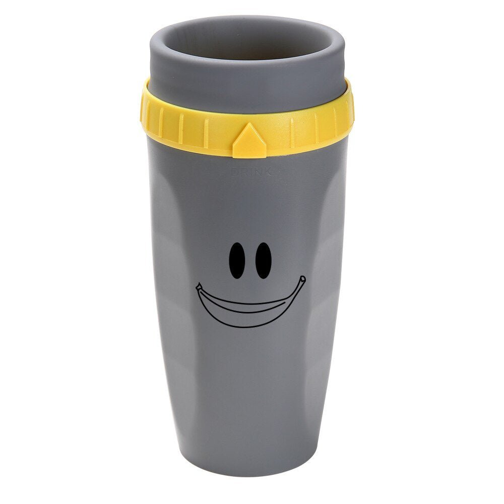 No Cover Twist Cup - Leak Proof and Insulated Revolutionary Twist Plastic Travel Mug, Lidless