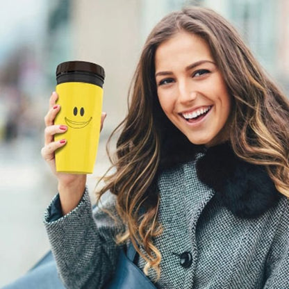 No Cover Twist Cup - Leak Proof and Insulated Revolutionary Twist Plastic Travel Mug, Lidless