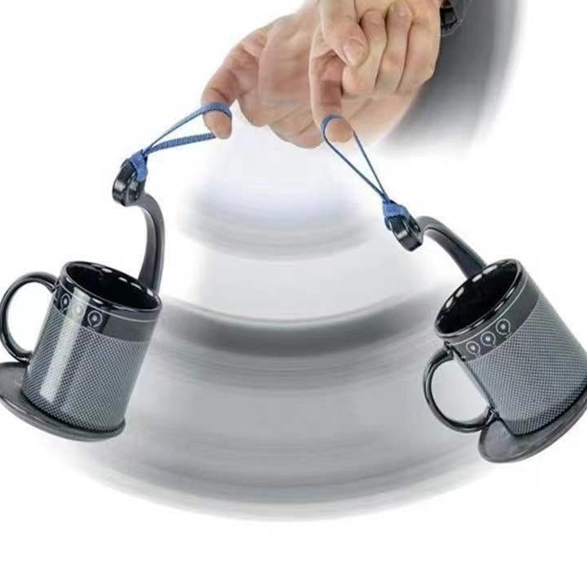 No Spill Cup Holder With Lanyard, Portable Anti-shaking Cup Mug Holder