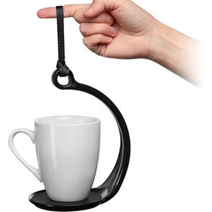 No Spill Cup Holder With Lanyard, Portable Anti-shaking Cup Mug Holder