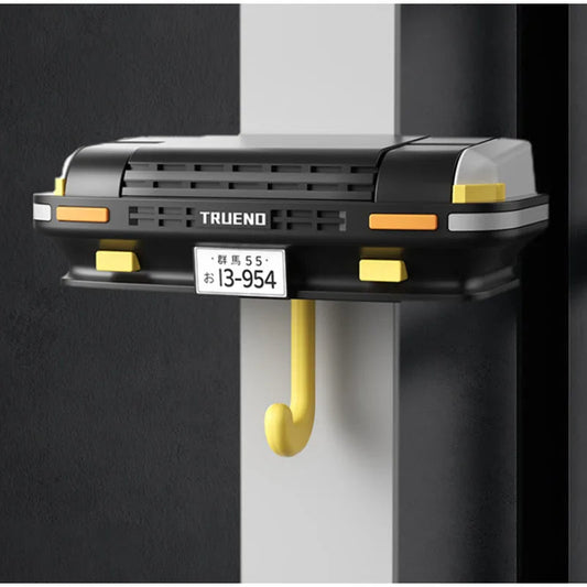 Car Headlight Key Holder – Wall-Mounted Key Hook Gift for Car Lovers & Unique Auto-Themed Décor