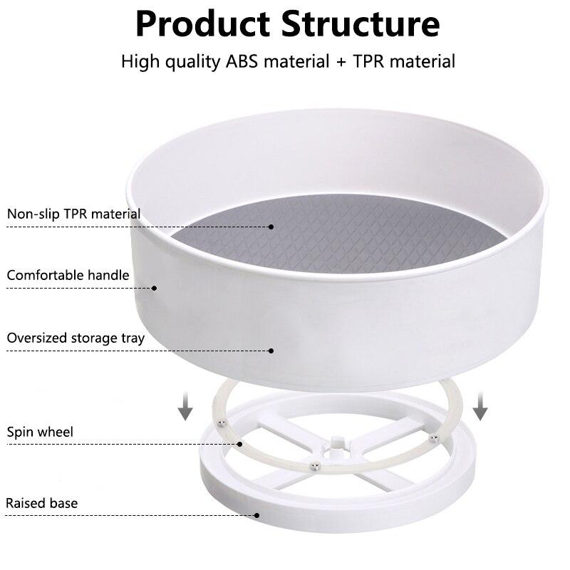 Non-Slip 360° Rotating Kitchen Rack