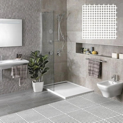 Non-Slip Bathroom Mat – Experience Ultimate Comfort with This Large Jigsaw Waterproof Mat, Perfect for Your Kitchen, Bath, Shower, and Toilet