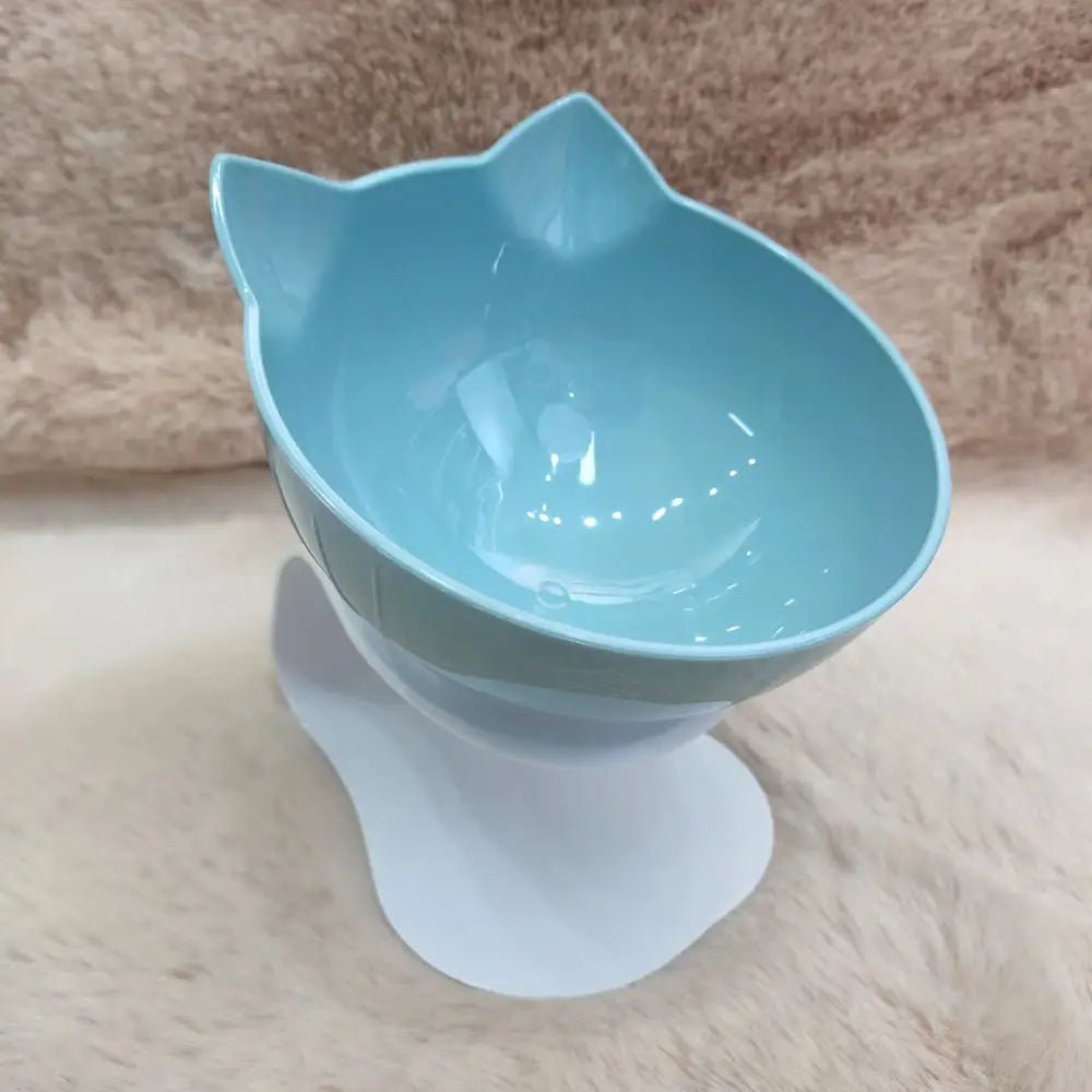 Non-Slip Dual Cat & Dog Feeding Bowls – Stylish Pet Feeder with Stand for Food & Water