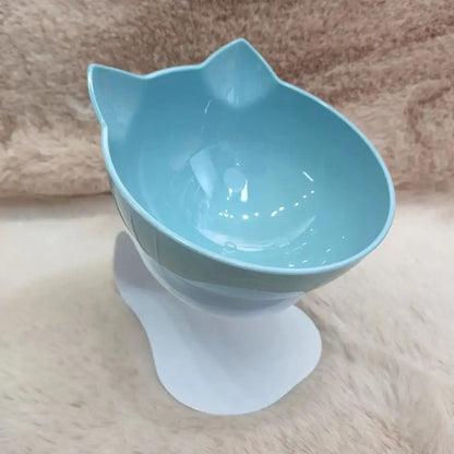 Non-Slip Dual Cat & Dog Feeding Bowls – Stylish Pet Feeder with Stand for Food & Water
