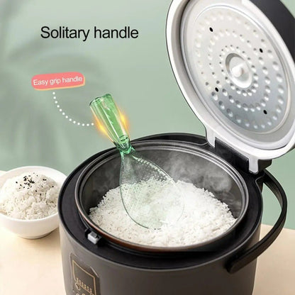 Non-Stick Rice Paddle - Transparent Standable Rice Spoon