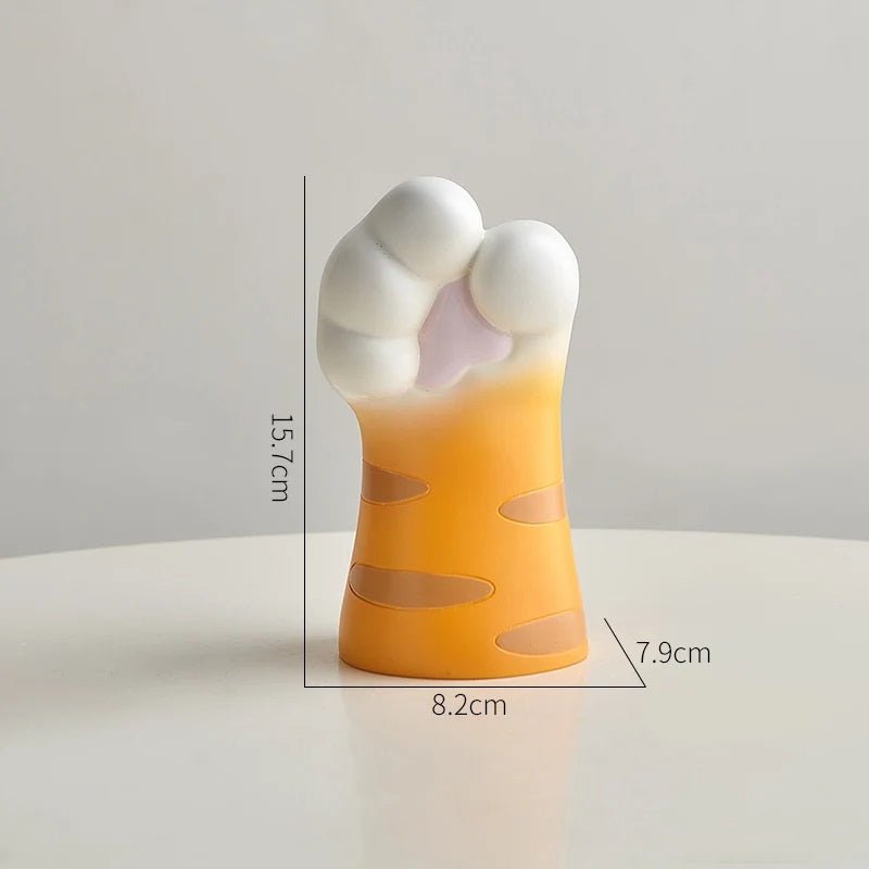 Nordic Kawaii Cat Claw Vase – Stylish Floral Pot for Bedroom & Creative Home Décor
