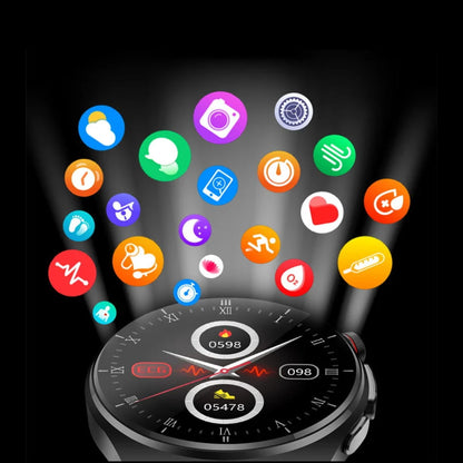 High-end ECG/EKG blood sugar health HD sports smart watch