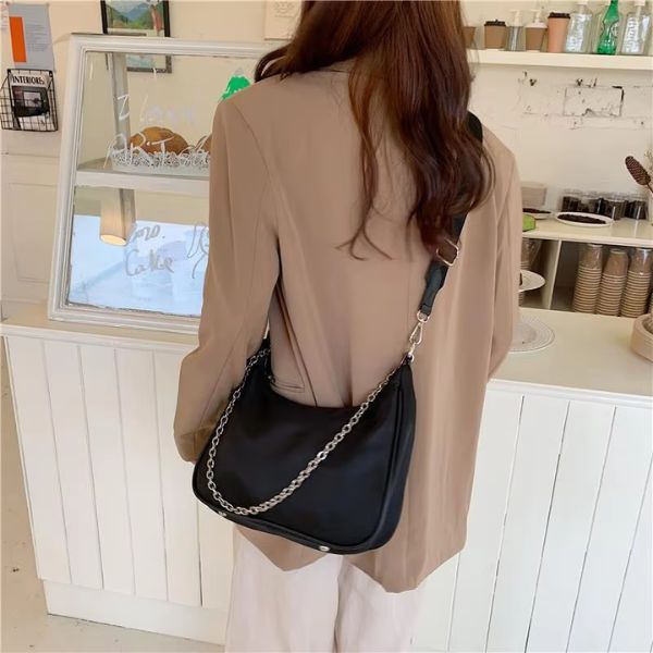 Nylon Shoulder & Crossbody Bag Set – Stylish & Versatile