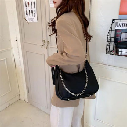 Nylon Shoulder & Crossbody Bag Set – Stylish & Versatile