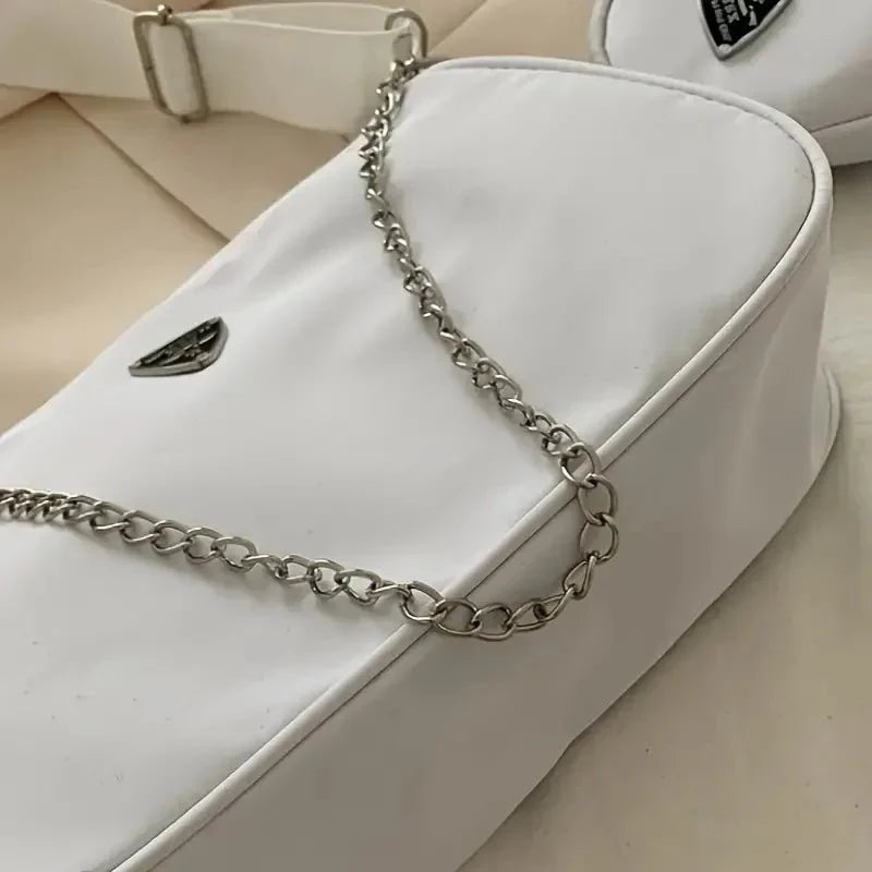 Nylon Shoulder & Crossbody Bag Set – Stylish & Versatile