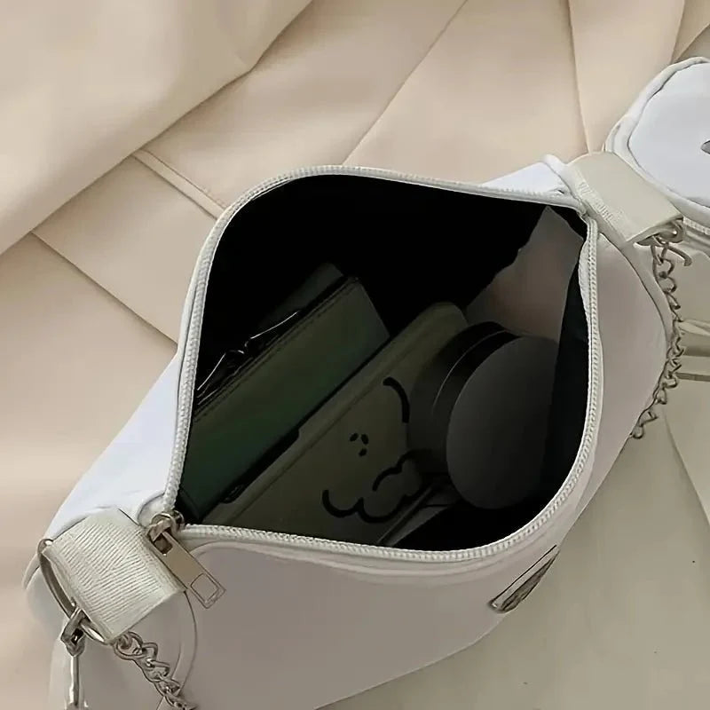 Nylon Shoulder & Crossbody Bag Set – Stylish & Versatile