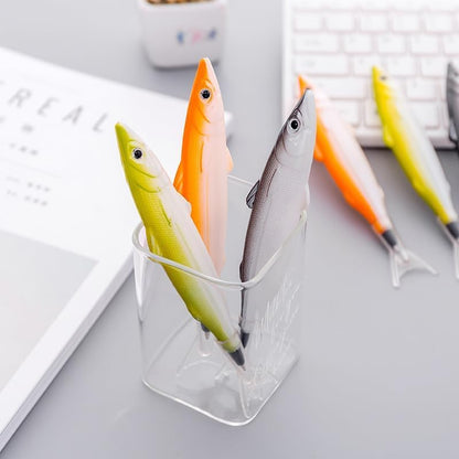 Ocean Fish Ballpoint Pen – 0.5mm Fine Tip for Smooth Writing, Perfect for Students & Creative Office Supplies