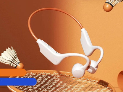 G1 Bone Conduction Bluetooth Headset – IPX8 Waterproof, Hang‑Ear Sports Headphones with Bluetooth 5.4 for Running, Swimming & Outdoor Use
