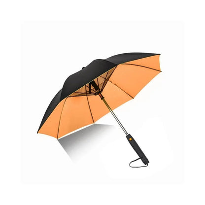 Misting Fan Umbrella – Full-Size Shade with a Built-In Fan and Hand-Pump Mist