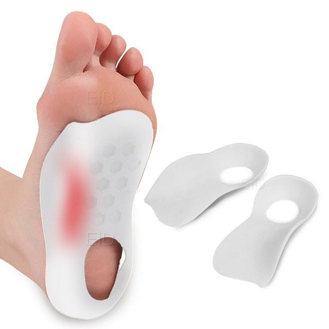 Orthopedic Insoles — 3/4 Length Arch Support Inserts for Plantar Fasciitis (1 Pair)