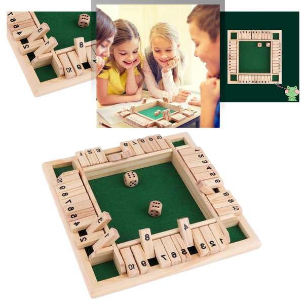 Wooden Dice Game