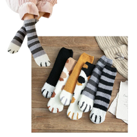 Cat's Paw Winter Socks
