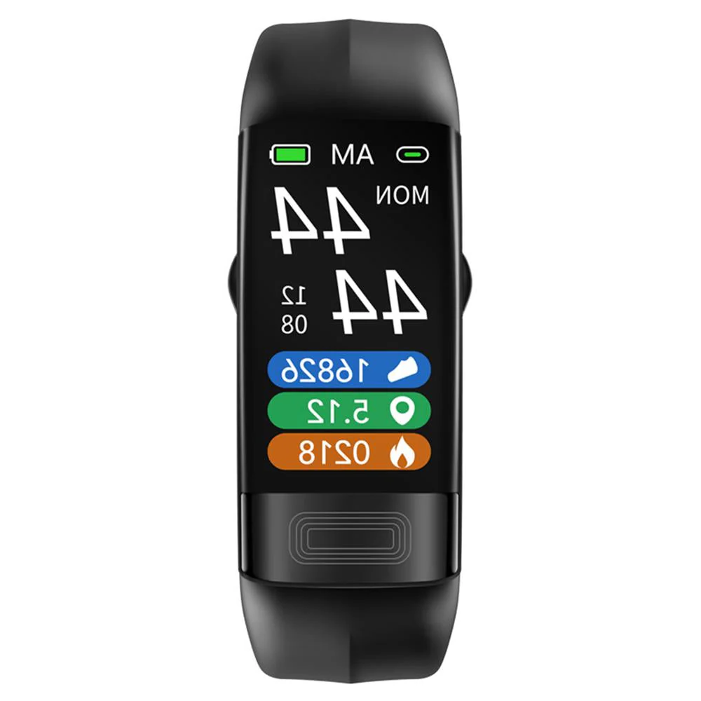 Smart Bracelete Blood Pressure Monitor - ECG, Heart Rate, Oxygen Saturation & Sleep Tracker - FDA Approved