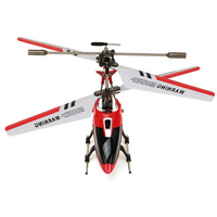 Crimson Unbreakable Mini RC Helicopter with Gyro