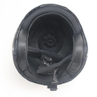 Retro Vintage Motorcycle Helmet Open Face With Goggle Mask