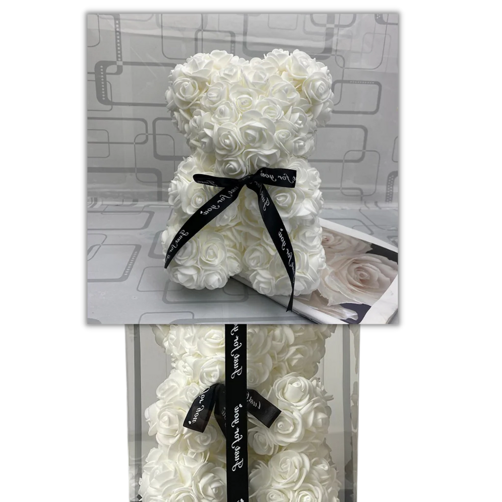 Roses teddy bear