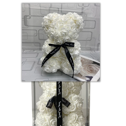 Roses teddy bear