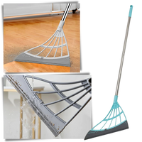 Telescopic rubber sweeper