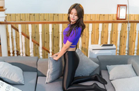 Glossy Opaque Shiny High Waist Sexy Stockings - High Elastic Skinny Leggings Pencil Pants