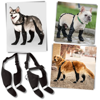 Waterproof Dog Suspenders Boots