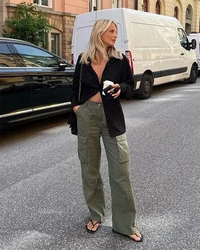 Adjustable Straight Fit Cargo Pants