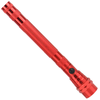Telescopic magnetic LED flashlight