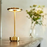 Wireless Table Lamp - Dimmable & Rechargeable Waterproof Desk Light