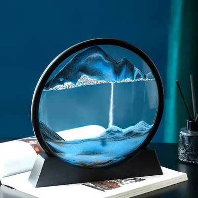 Moving Sea Sand Art
