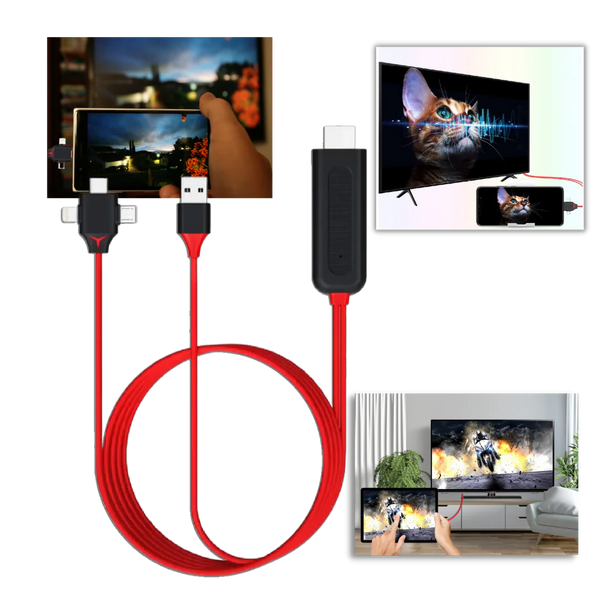 HMDI Adapter Cable for Phones and Tablets