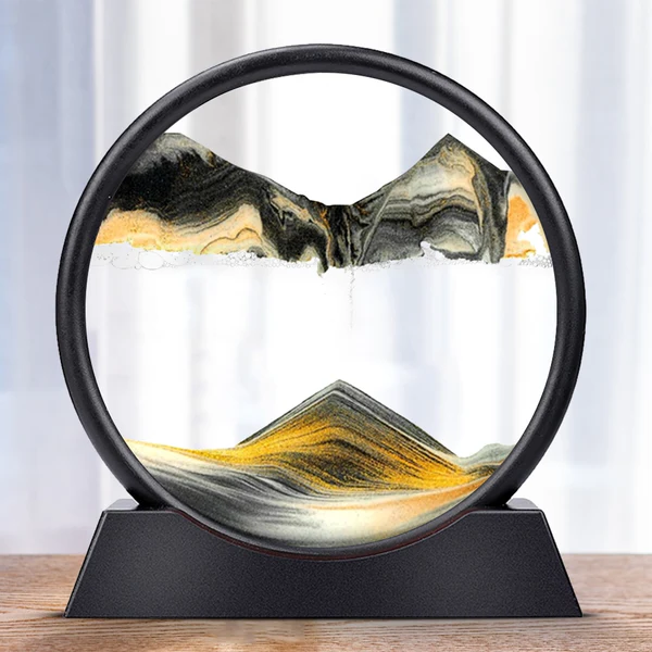 Moving Sea Sand Art