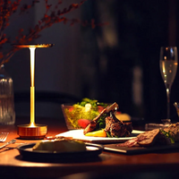 Wireless Table Lamp - Dimmable & Rechargeable Waterproof Desk Light