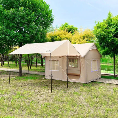 Oxford Cloth Automatic Inflatable Tent - Cotton Camping Tent
