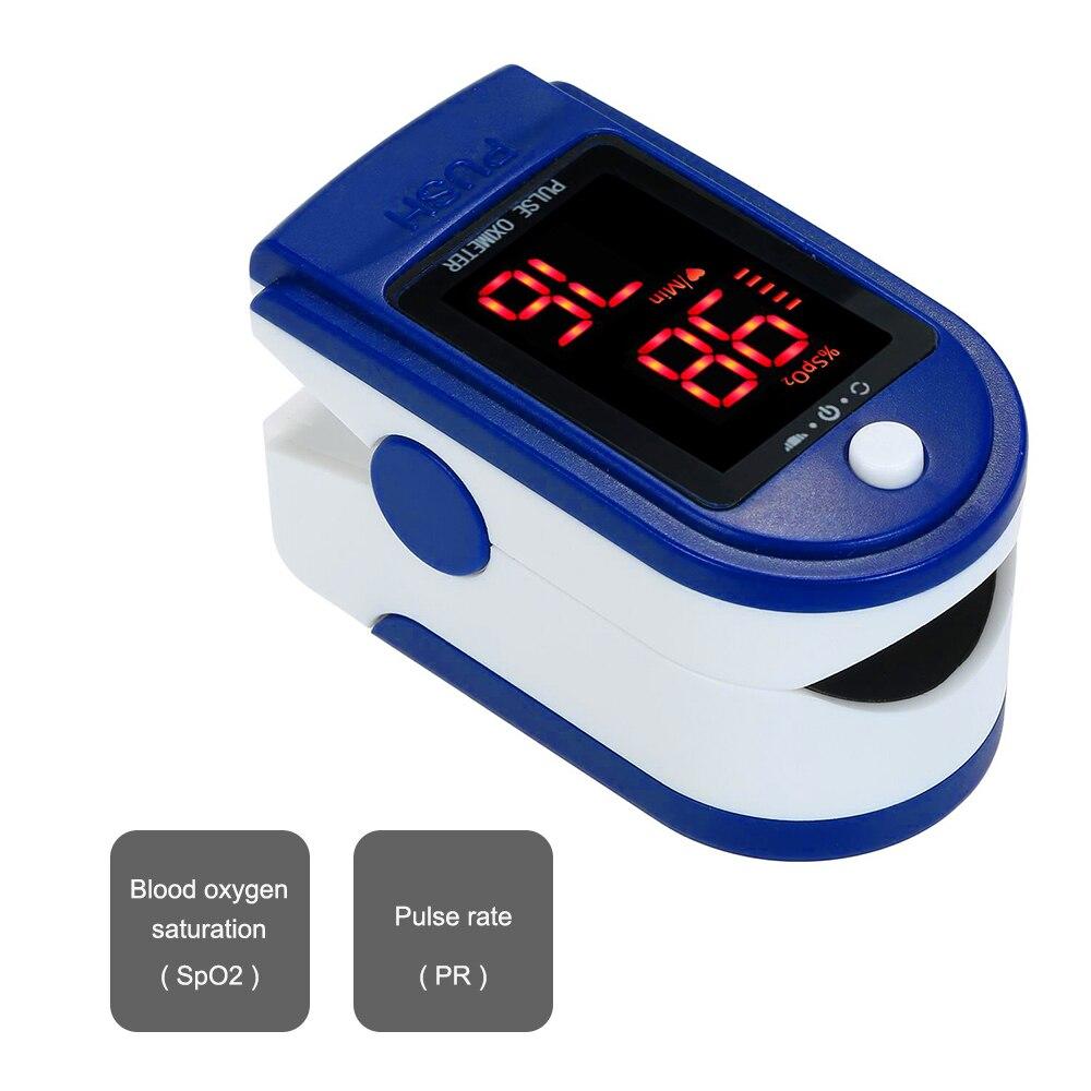 Fingertip Pulse Oximeter -  SpO2 and PR Value Waveform Blood Oxygen